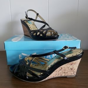 Exchange By Charles David Wedge Sandals